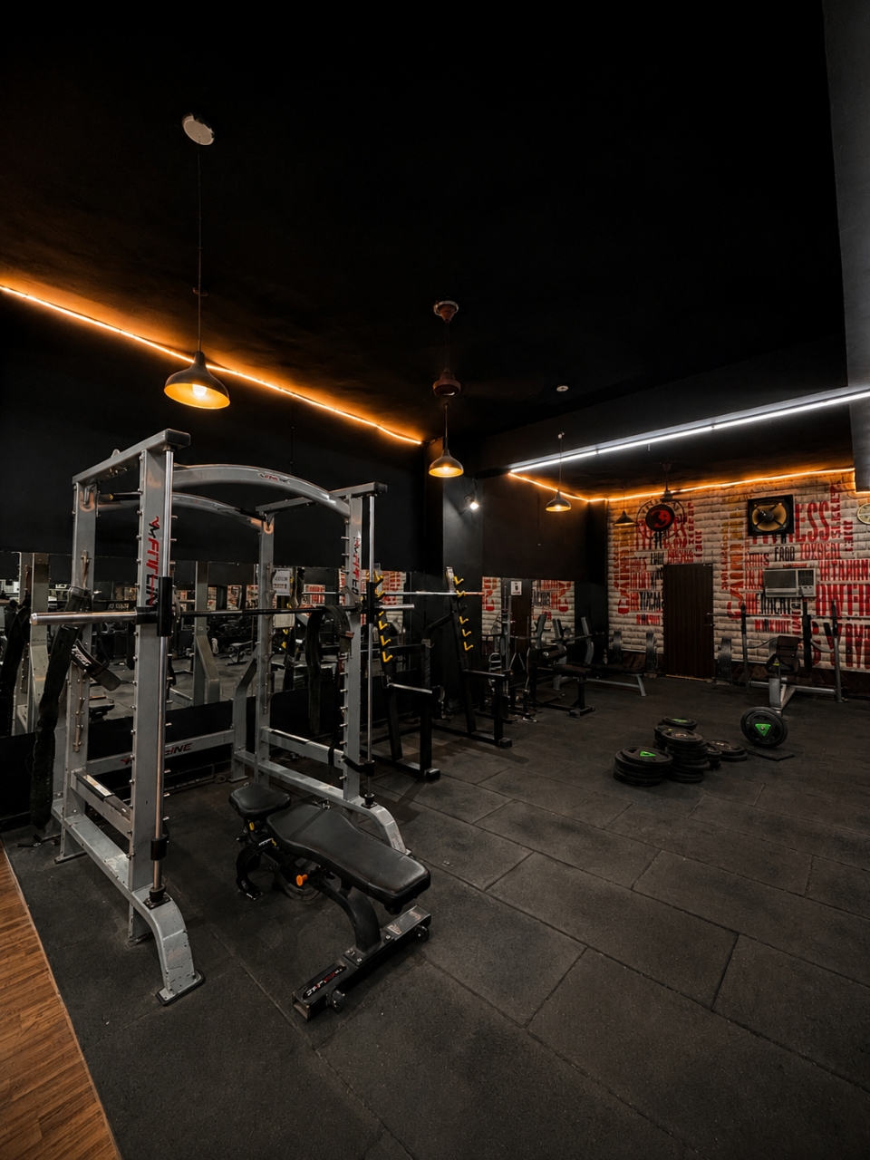 Smith machine and power rack